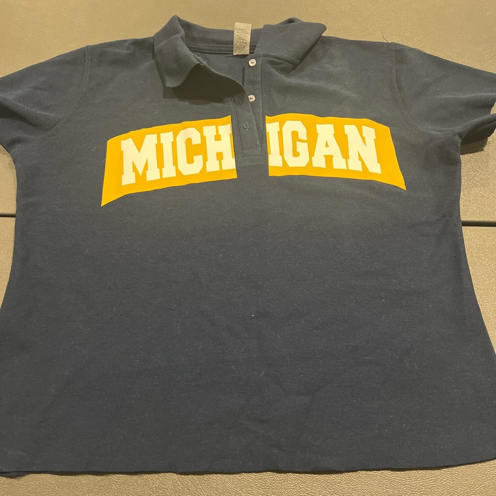 University of Michigan custom polo